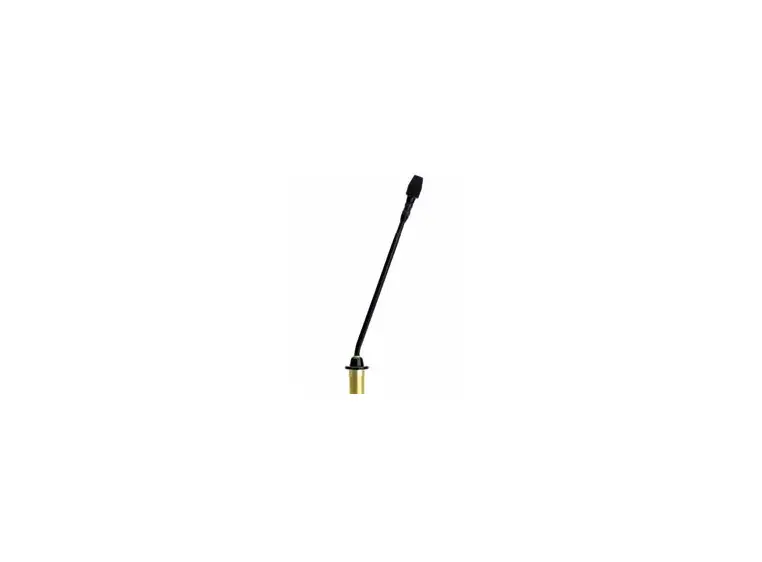 Shure 10-inch gooseneck cardioid, surface mount preamp, LED 
